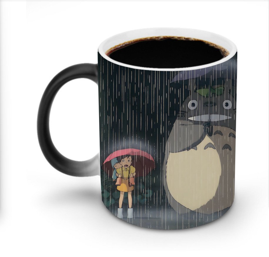 （画像用） となりのトトロ 草壁メイ 草壁サツキ My Neighbor Totoro Satsuki Kusakabe Mei Kusakabe 温度変色マグカップ