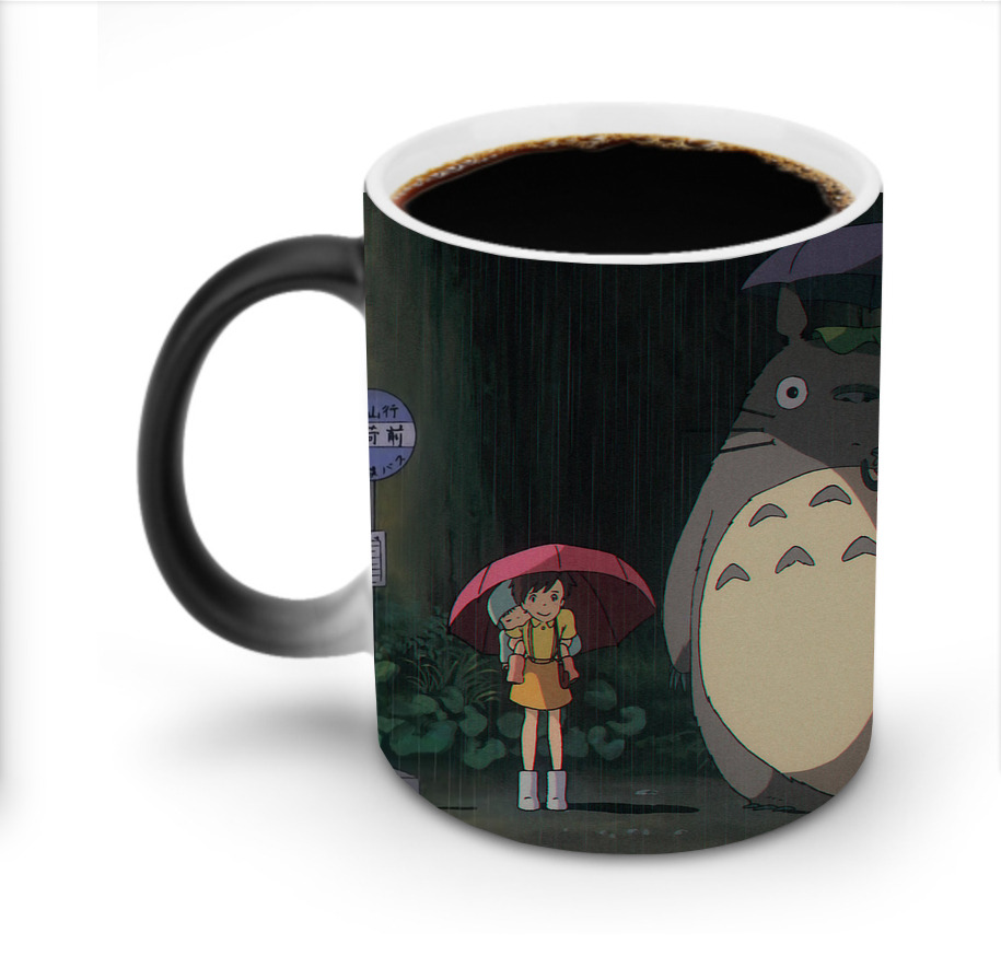 （画像用） となりのトトロ 草壁メイ 草壁サツキ My Neighbor Totoro Satsuki Kusakabe Mei Kusakabe 温度変色マグカップ