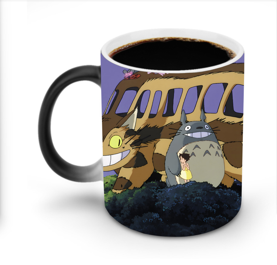 （画像用） となりのトトロ 草壁メイ 草壁サツキ My Neighbor Totoro Satsuki Kusakabe Mei Kusakabe 温度変色マグカップ