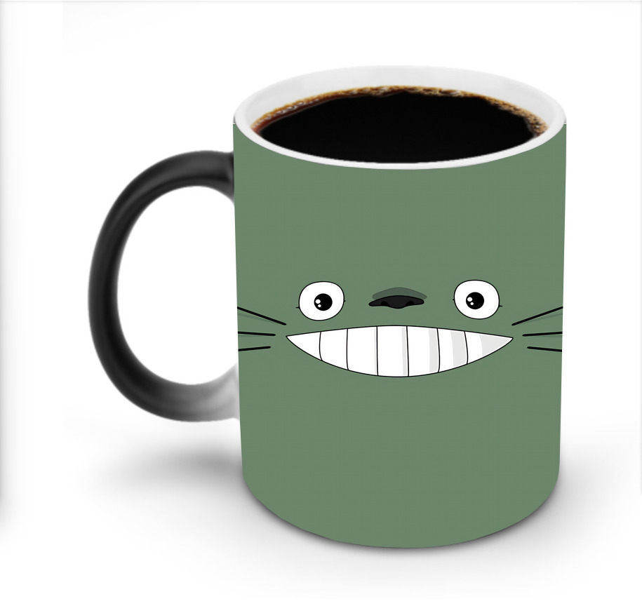 （画像用） となりのトトロ 草壁メイ 草壁サツキ My Neighbor Totoro Satsuki Kusakabe Mei Kusakabe 温度変色マグカップ