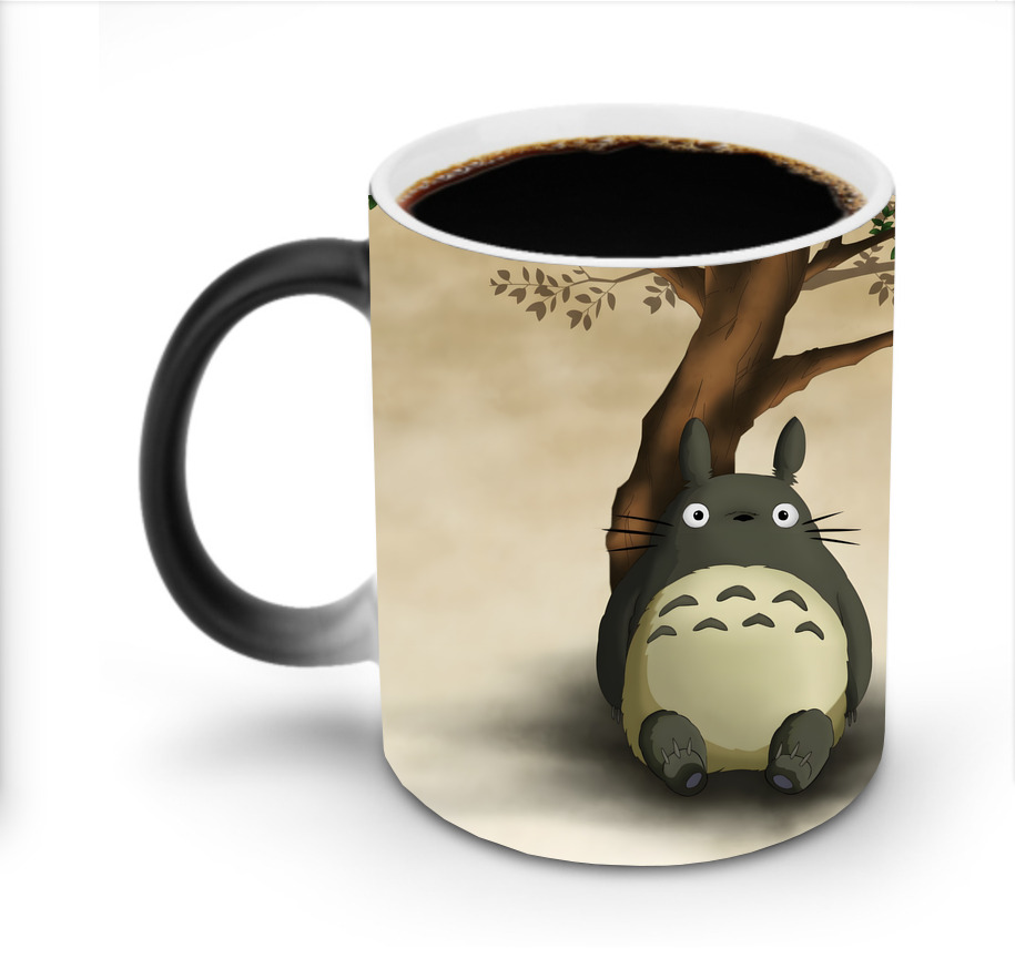 （画像用） となりのトトロ 草壁メイ 草壁サツキ My Neighbor Totoro Satsuki Kusakabe Mei Kusakabe 温度変色マグカップ