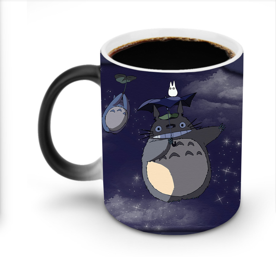 （画像用） となりのトトロ 草壁メイ 草壁サツキ My Neighbor Totoro Satsuki Kusakabe Mei Kusakabe 温度変色マグカップ