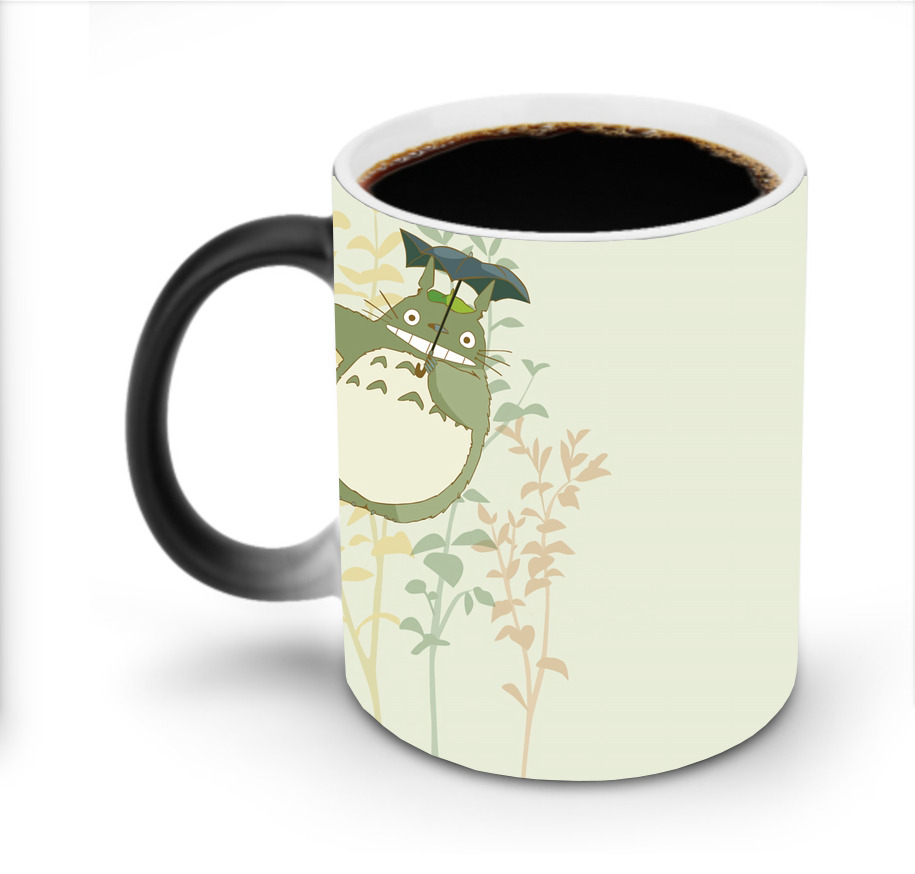（画像用） となりのトトロ 草壁メイ 草壁サツキ My Neighbor Totoro Satsuki Kusakabe Mei Kusakabe 温度変色マグカップ