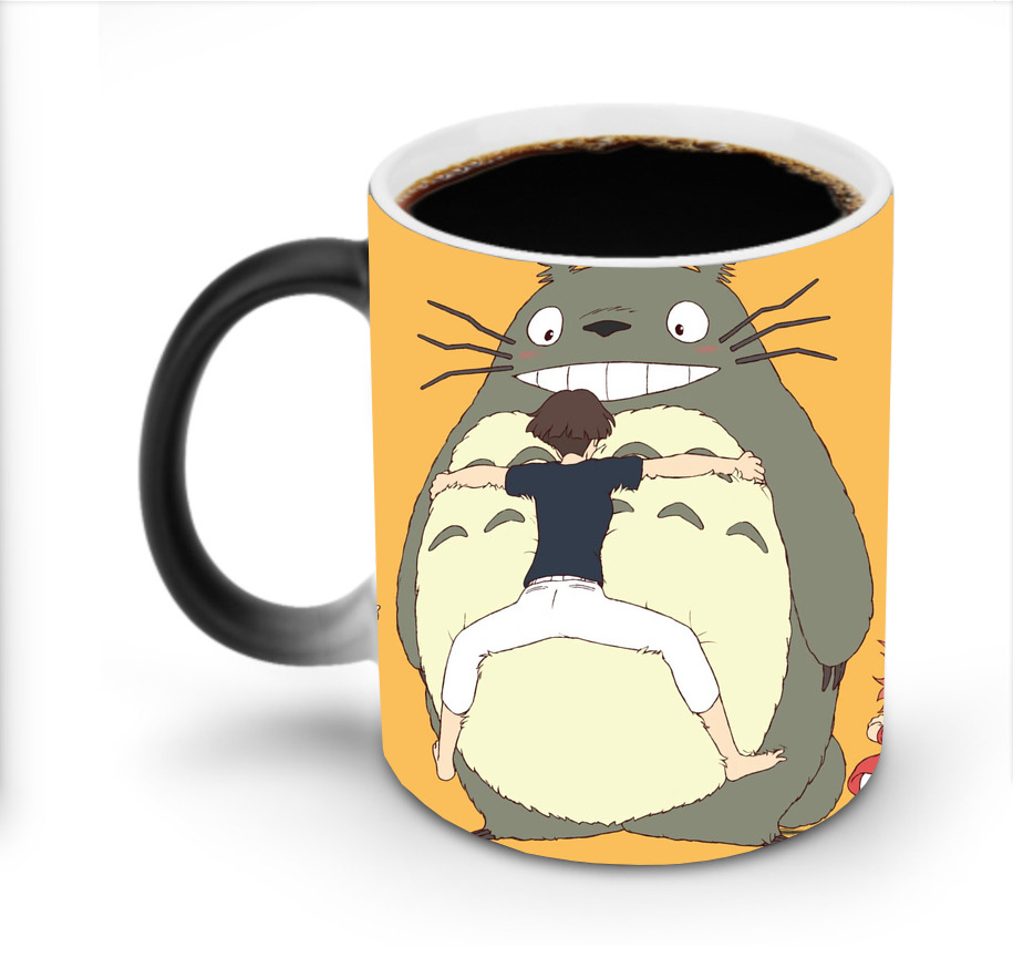 （画像用） となりのトトロ 草壁メイ 草壁サツキ My Neighbor Totoro Satsuki Kusakabe Mei Kusakabe 温度変色マグカップ