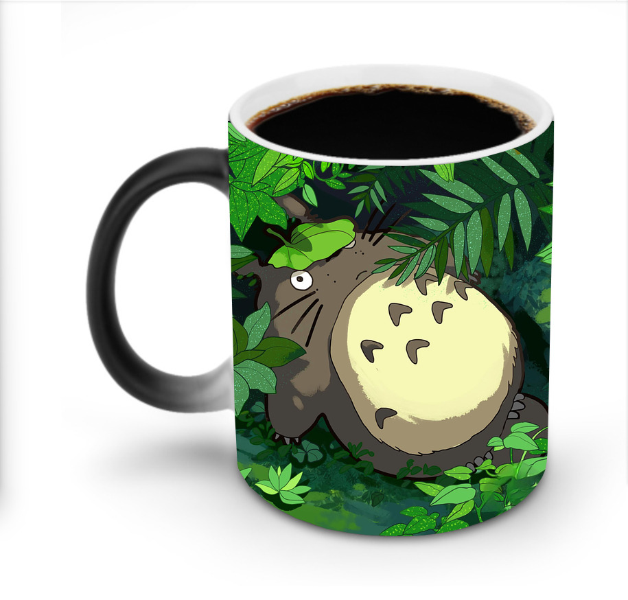 （画像用） となりのトトロ 草壁メイ 草壁サツキ My Neighbor Totoro Satsuki Kusakabe Mei Kusakabe 温度変色マグカップ