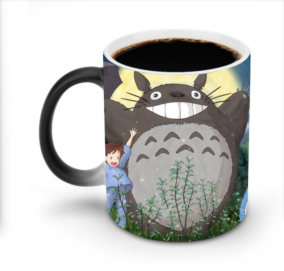 （画像用） となりのトトロ 草壁メイ 草壁サツキ My Neighbor Totoro Satsuki Kusakabe Mei Kusakabe 温度変色マグカップ