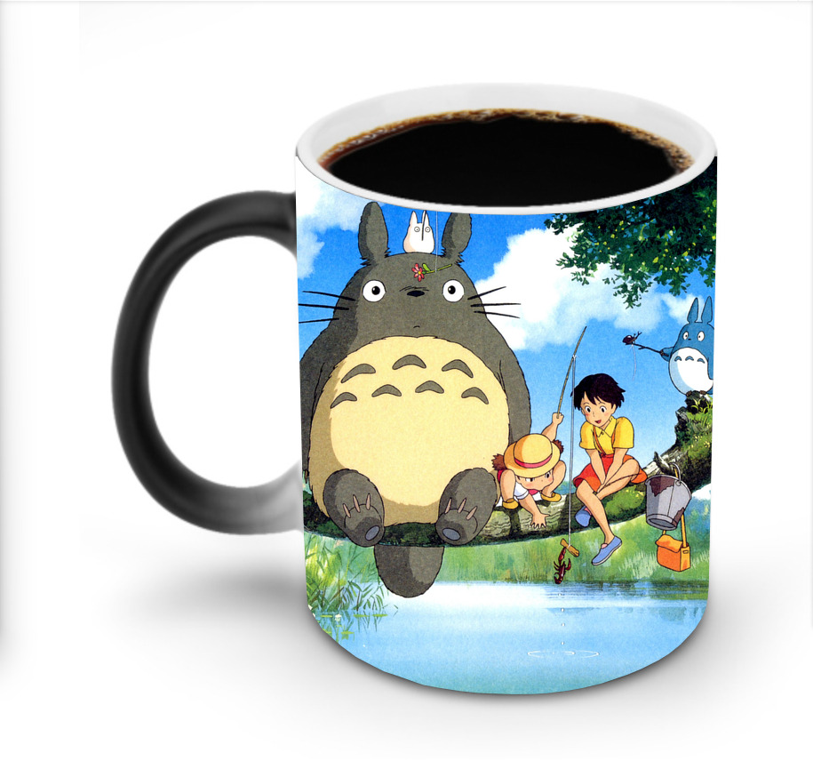 （画像用） となりのトトロ 草壁メイ 草壁サツキ My Neighbor Totoro Satsuki Kusakabe Mei Kusakabe 温度変色マグカップ