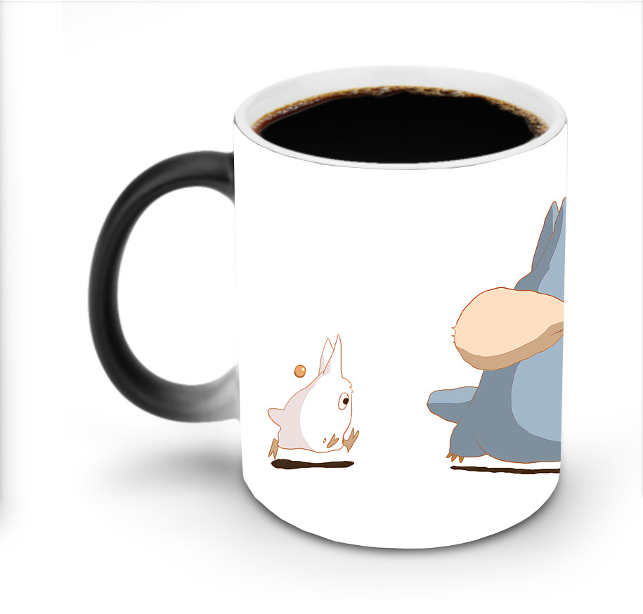 （画像用） となりのトトロ 草壁メイ 草壁サツキ My Neighbor Totoro Satsuki Kusakabe Mei Kusakabe 温度変色マグカップ