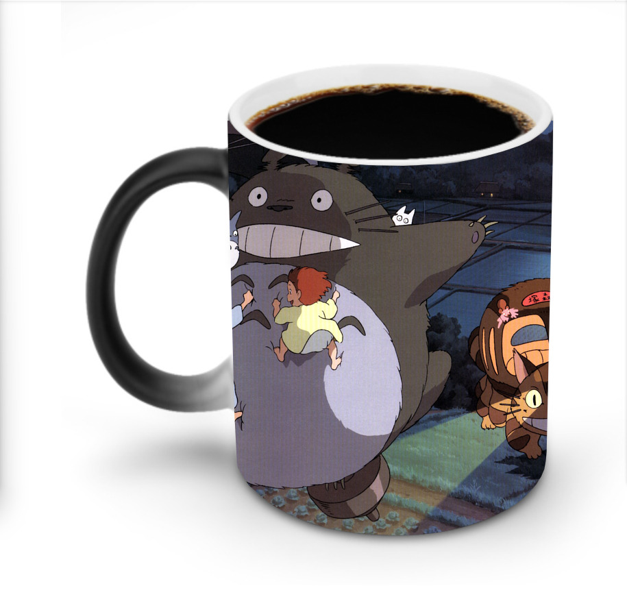 （画像用） となりのトトロ 草壁メイ 草壁サツキ My Neighbor Totoro Satsuki Kusakabe Mei Kusakabe 温度変色マグカップ