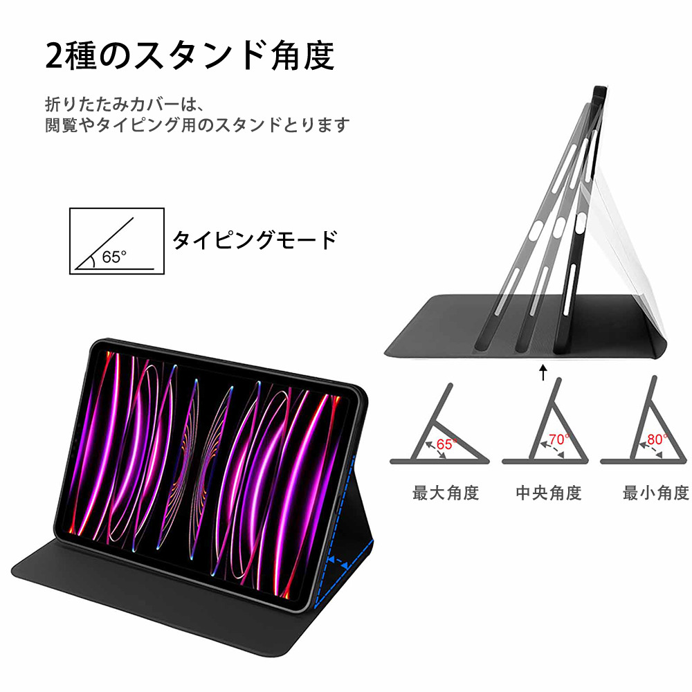 となりのトトロ 草壁メイ 草壁サツキ My Neighbor Totoro Satsuki Kusakabe Mei Kusakabe IPad ケース ブック型 PUレザー TPU 耐衝撃 軽量 薄型 ペン収納なし 全面保護 IPad 各モデル対応