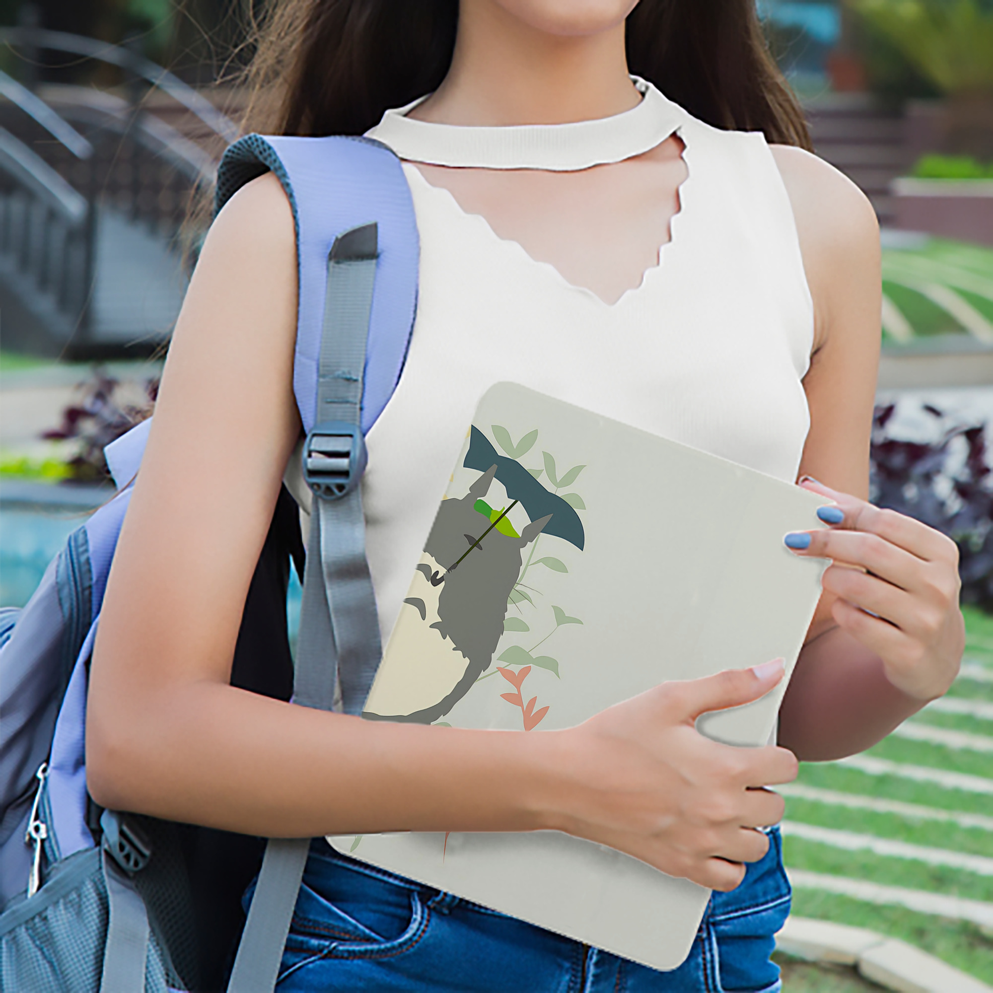 となりのトトロ 草壁メイ 草壁サツキ My Neighbor Totoro Satsuki Kusakabe Mei Kusakabe IPad ケース ブック型 PUレザー TPU 耐衝撃 軽量 薄型 ペン収納なし 全面保護 IPad 各モデル対応