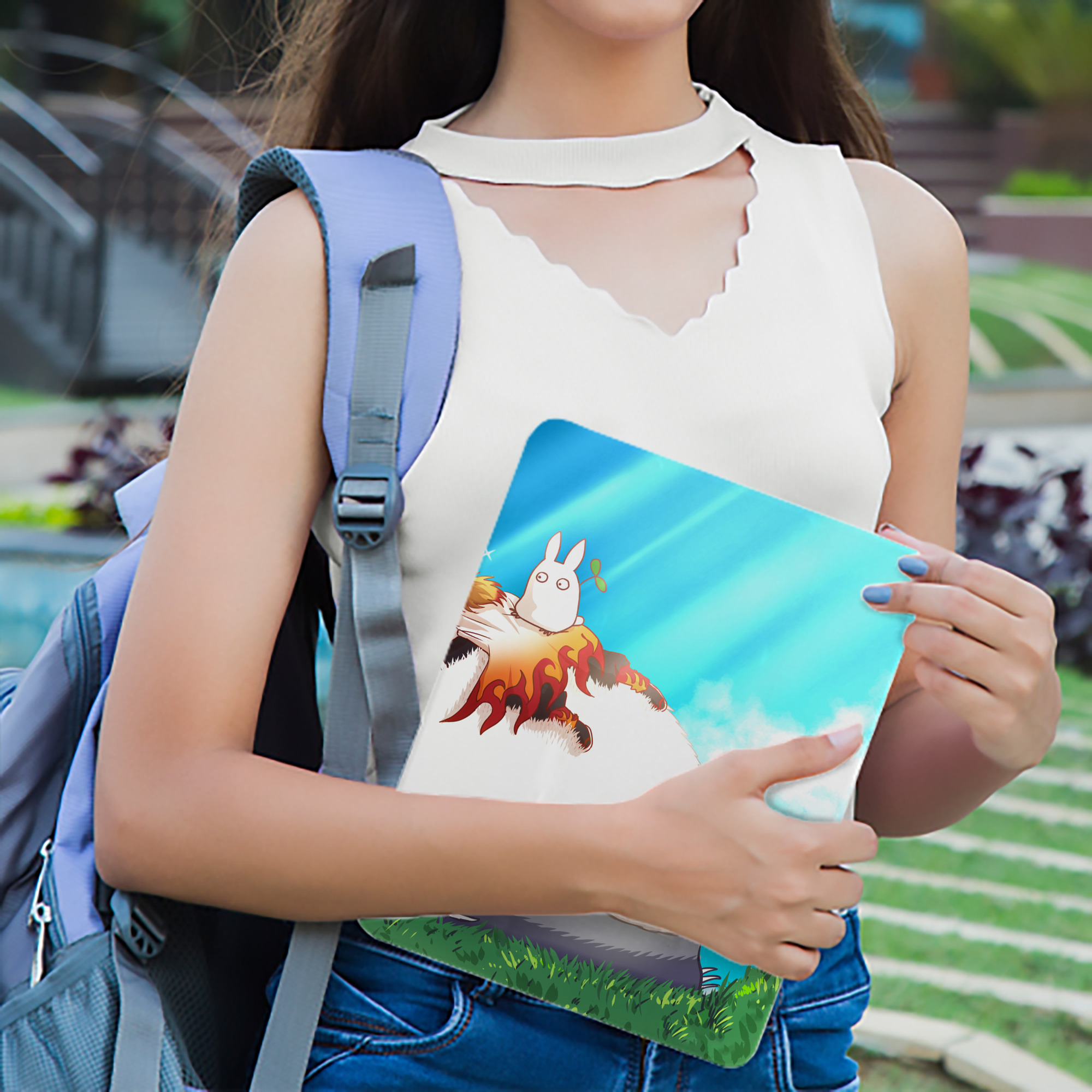 となりのトトロ 草壁メイ 草壁サツキ My Neighbor Totoro Satsuki Kusakabe Mei Kusakabe IPad ケース ブック型 PUレザー TPU 耐衝撃 軽量 薄型 ペン収納なし 全面保護 IPad 各モデル対応