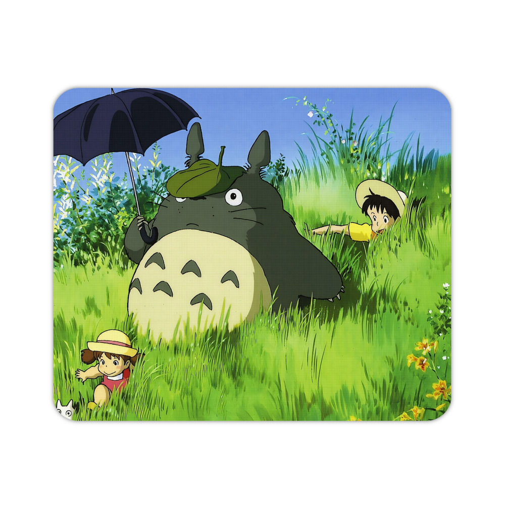 （画像用） となりのトトロ 草壁メイ 草壁サツキ My Neighbor Totoro Satsuki Kusakabe Mei Kusakabe マウスパッド ステッチ加工 ラバー素材 防水 滑り止め 超薄型 ゲーミング/オフィス対応