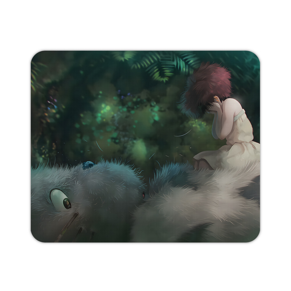 （画像用） となりのトトロ 草壁メイ 草壁サツキ My Neighbor Totoro Satsuki Kusakabe Mei Kusakabe マウスパッド ステッチ加工 ラバー素材 防水 滑り止め 超薄型 ゲーミング/オフィス対応