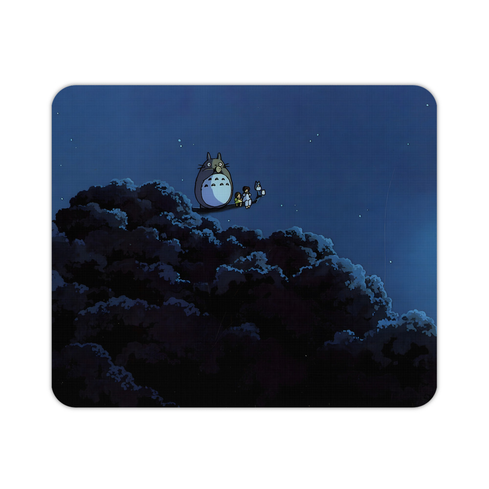 （画像用） となりのトトロ 草壁メイ 草壁サツキ My Neighbor Totoro Satsuki Kusakabe Mei Kusakabe マウスパッド ステッチ加工 ラバー素材 防水 滑り止め 超薄型 ゲーミング/オフィス対応