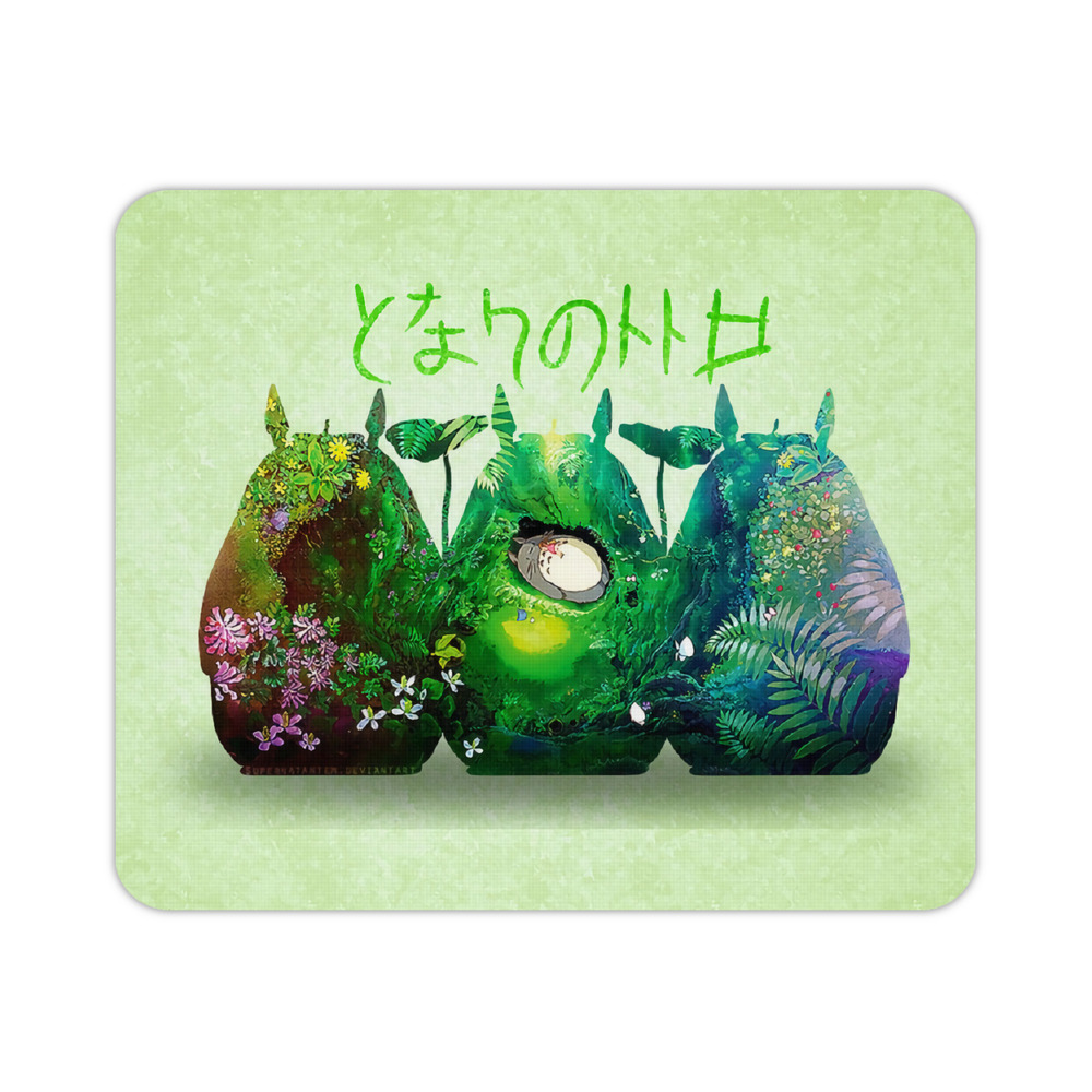 （画像用） となりのトトロ 草壁メイ 草壁サツキ My Neighbor Totoro Satsuki Kusakabe Mei Kusakabe マウスパッド ステッチ加工 ラバー素材 防水 滑り止め 超薄型 ゲーミング/オフィス対応
