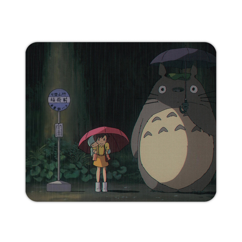 （画像用） となりのトトロ 草壁メイ 草壁サツキ My Neighbor Totoro Satsuki Kusakabe Mei Kusakabe マウスパッド ステッチ加工 ラバー素材 防水 滑り止め 超薄型 ゲーミング/オフィス対応