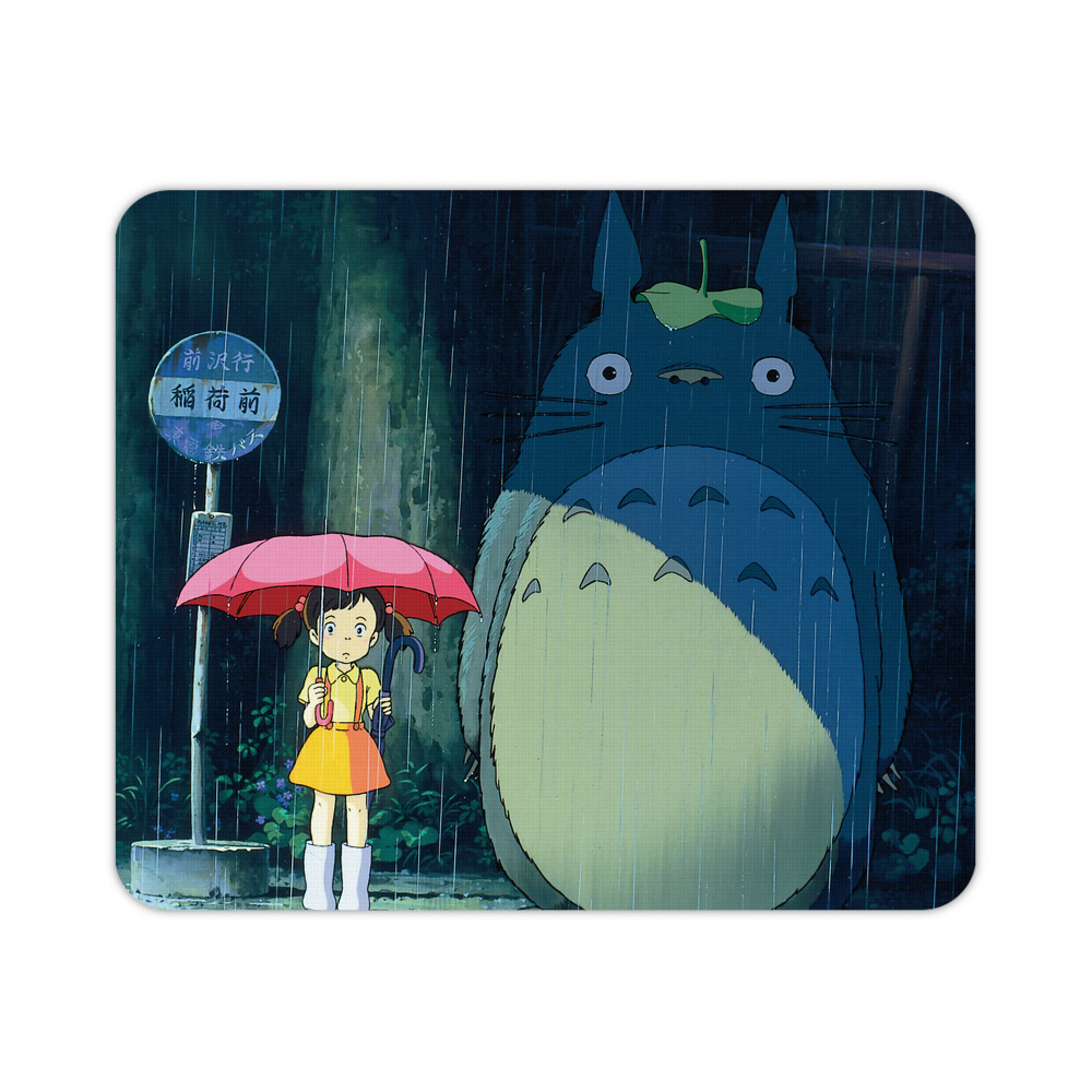 （画像用） となりのトトロ 草壁メイ 草壁サツキ My Neighbor Totoro Satsuki Kusakabe Mei Kusakabe マウスパッド ステッチ加工 ラバー素材 防水 滑り止め 超薄型 ゲーミング/オフィス対応