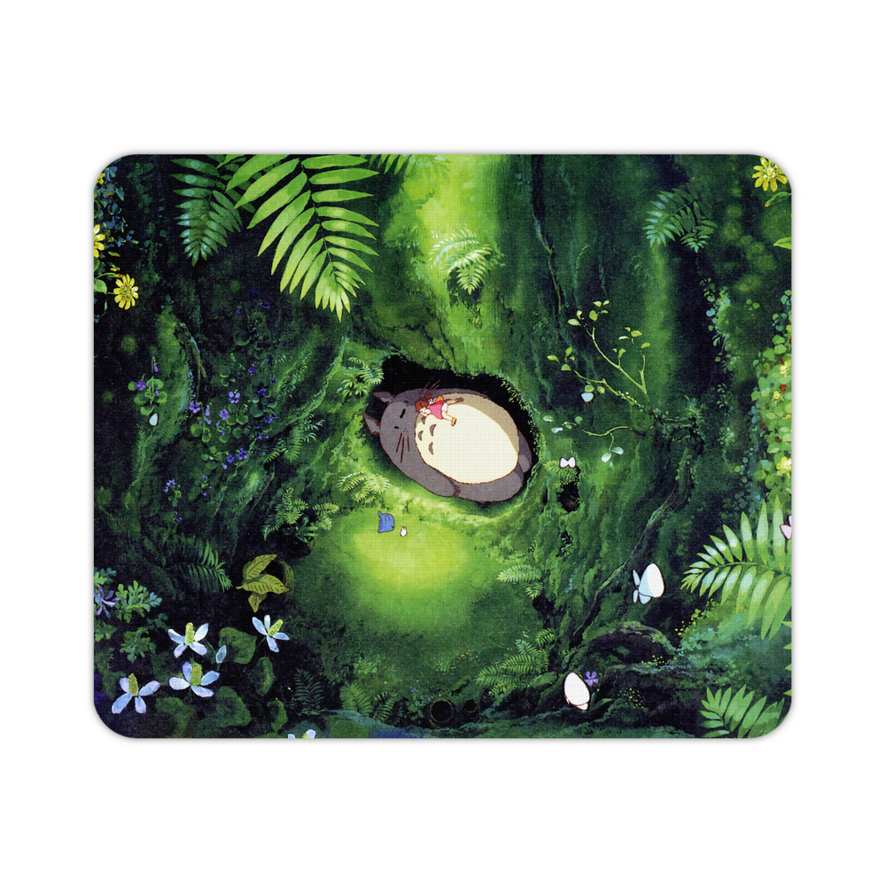（画像用） となりのトトロ 草壁メイ 草壁サツキ My Neighbor Totoro Satsuki Kusakabe Mei Kusakabe マウスパッド ステッチ加工 ラバー素材 防水 滑り止め 超薄型 ゲーミング/オフィス対応