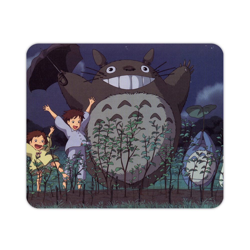 （画像用） となりのトトロ 草壁メイ 草壁サツキ My Neighbor Totoro Satsuki Kusakabe Mei Kusakabe マウスパッド ステッチ加工 ラバー素材 防水 滑り止め 超薄型 ゲーミング/オフィス対応