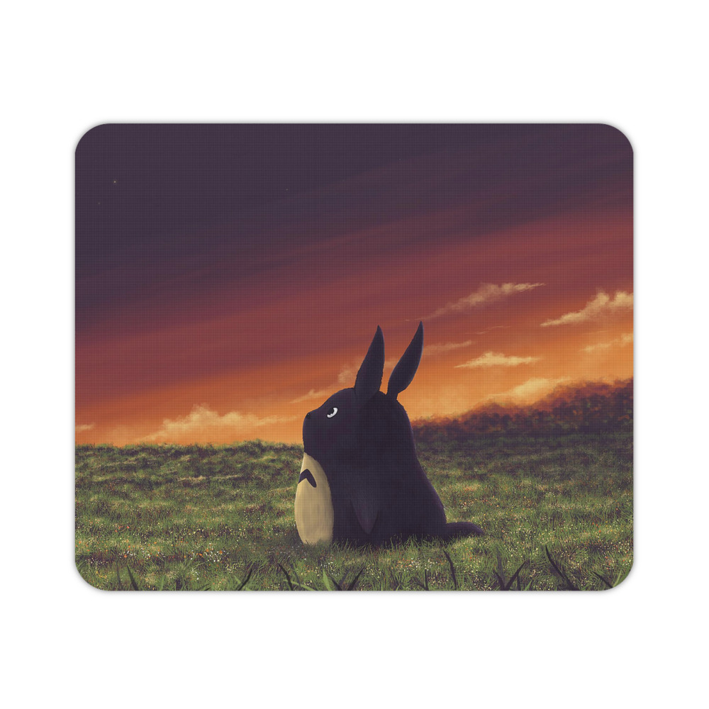 （画像用） となりのトトロ 草壁メイ 草壁サツキ My Neighbor Totoro Satsuki Kusakabe Mei Kusakabe マウスパッド ステッチ加工 ラバー素材 防水 滑り止め 超薄型 ゲーミング/オフィス対応