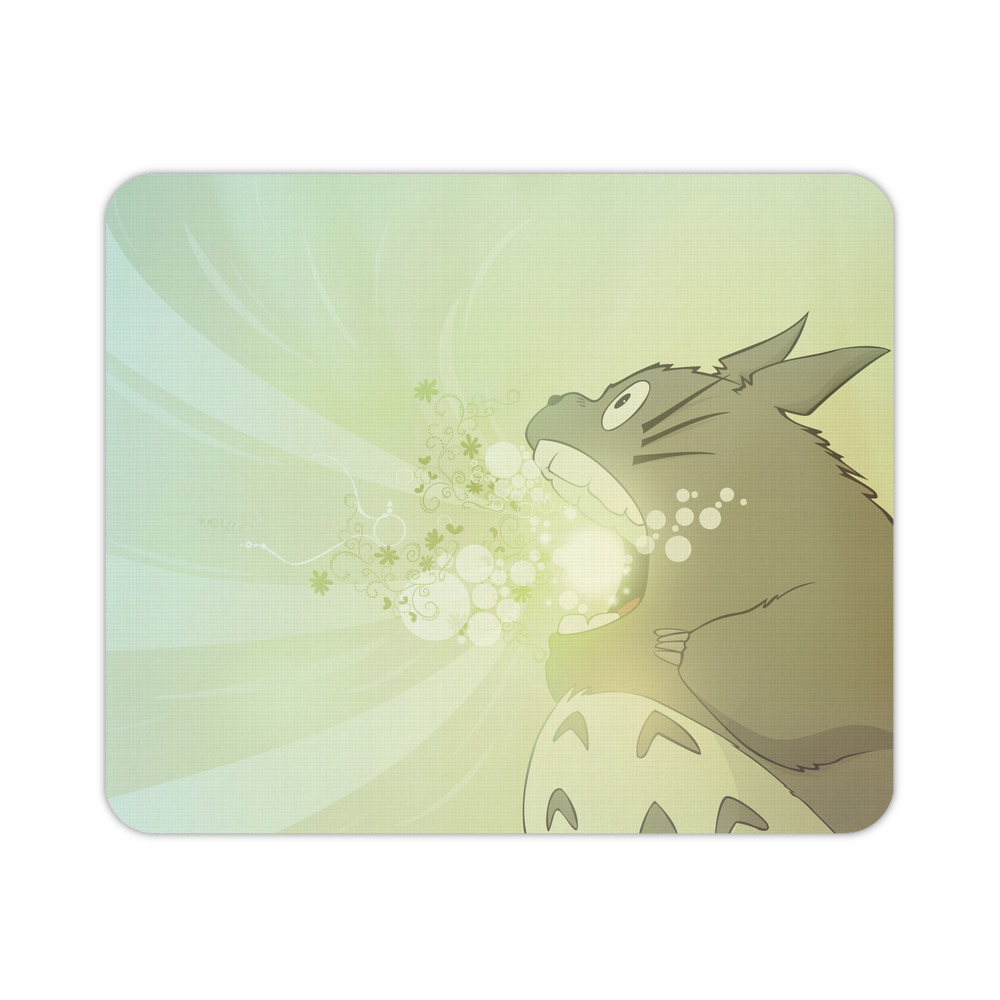 （画像用） となりのトトロ 草壁メイ 草壁サツキ My Neighbor Totoro Satsuki Kusakabe Mei Kusakabe マウスパッド ステッチ加工 ラバー素材 防水 滑り止め 超薄型 ゲーミング/オフィス対応