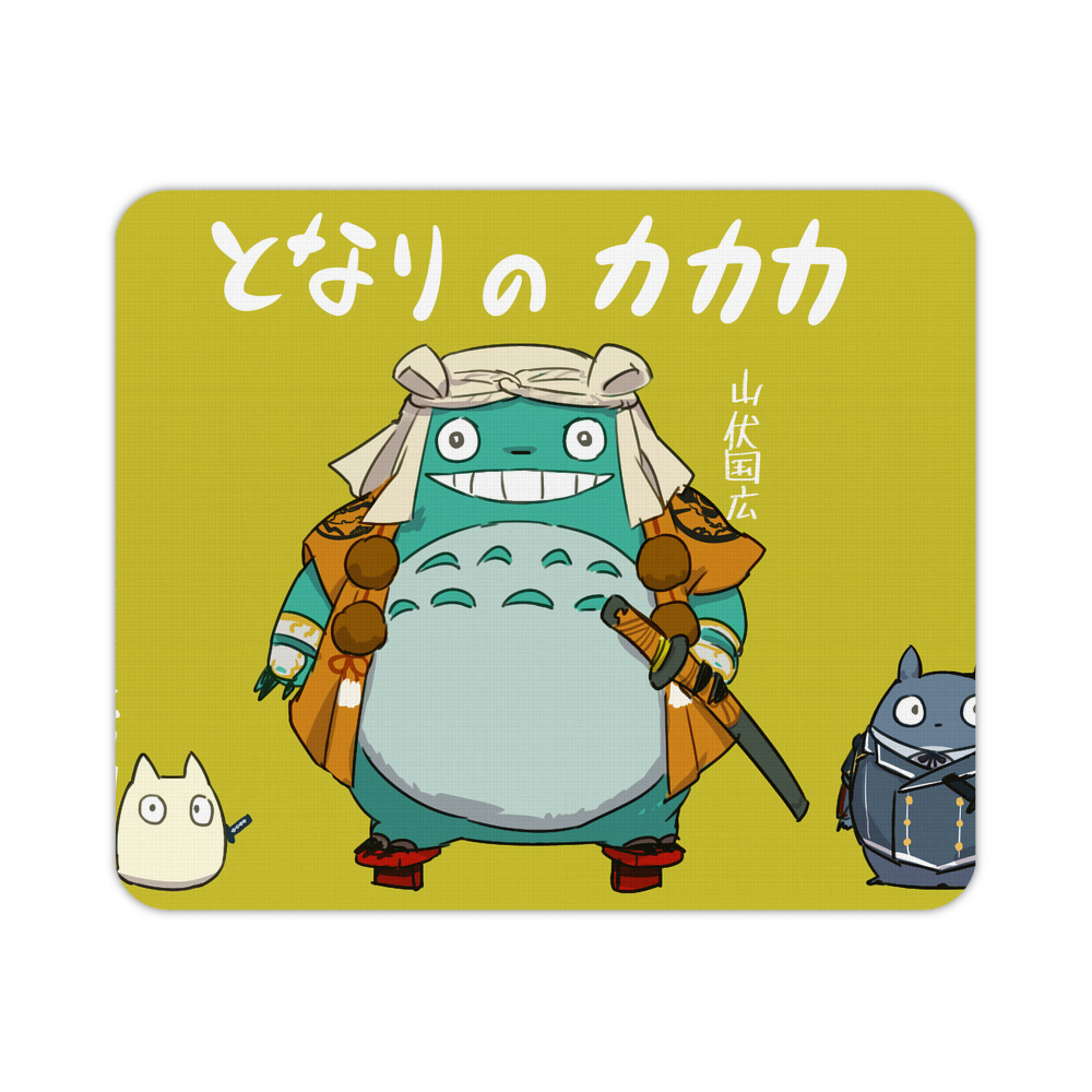（画像用） となりのトトロ 草壁メイ 草壁サツキ My Neighbor Totoro Satsuki Kusakabe Mei Kusakabe マウスパッド ステッチ加工 ラバー素材 防水 滑り止め 超薄型 ゲーミング/オフィス対応