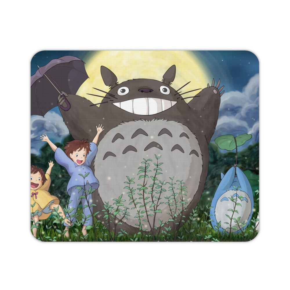 （画像用） となりのトトロ 草壁メイ 草壁サツキ My Neighbor Totoro Satsuki Kusakabe Mei Kusakabe マウスパッド ステッチ加工 ラバー素材 防水 滑り止め 超薄型 ゲーミング/オフィス対応