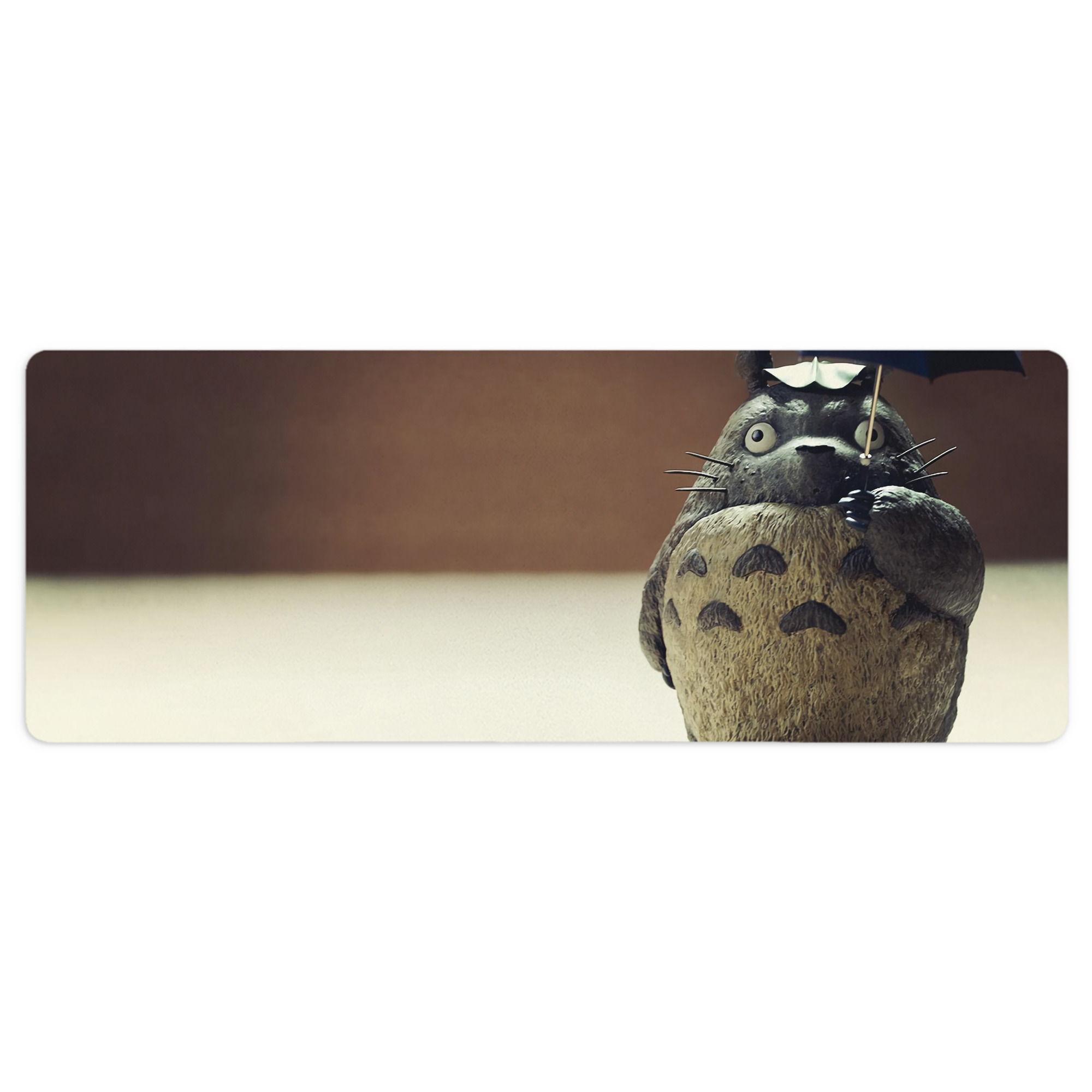 （画像用） となりのトトロ 草壁メイ 草壁サツキ My Neighbor Totoro Satsuki Kusakabe Mei Kusakabe ステッチ加工 大判デスクマット／滑り止めマウスパッド