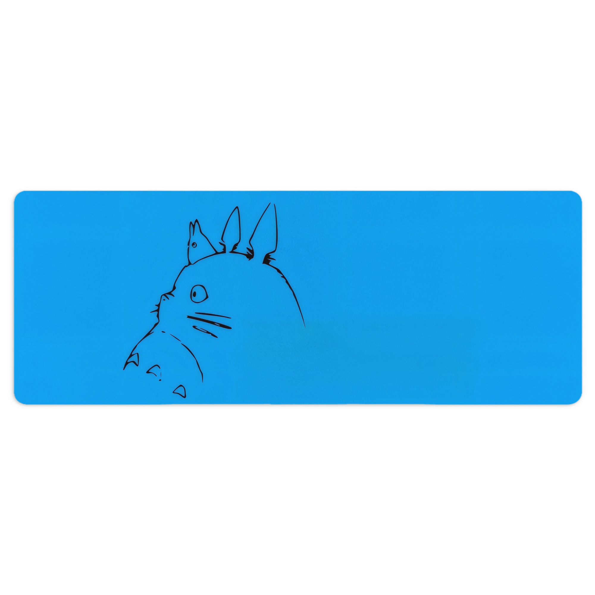（画像用） となりのトトロ 草壁メイ 草壁サツキ My Neighbor Totoro Satsuki Kusakabe Mei Kusakabe ステッチ加工 大判デスクマット／滑り止めマウスパッド