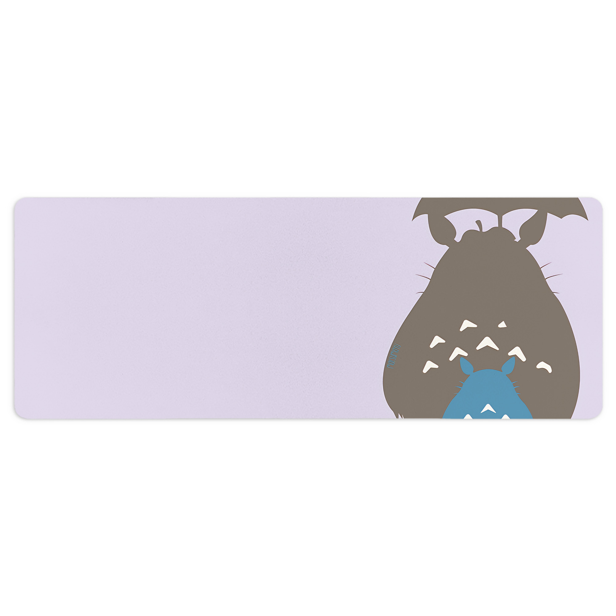 （画像用） となりのトトロ 草壁メイ 草壁サツキ My Neighbor Totoro Satsuki Kusakabe Mei Kusakabe ステッチ加工 大判デスクマット／滑り止めマウスパッド