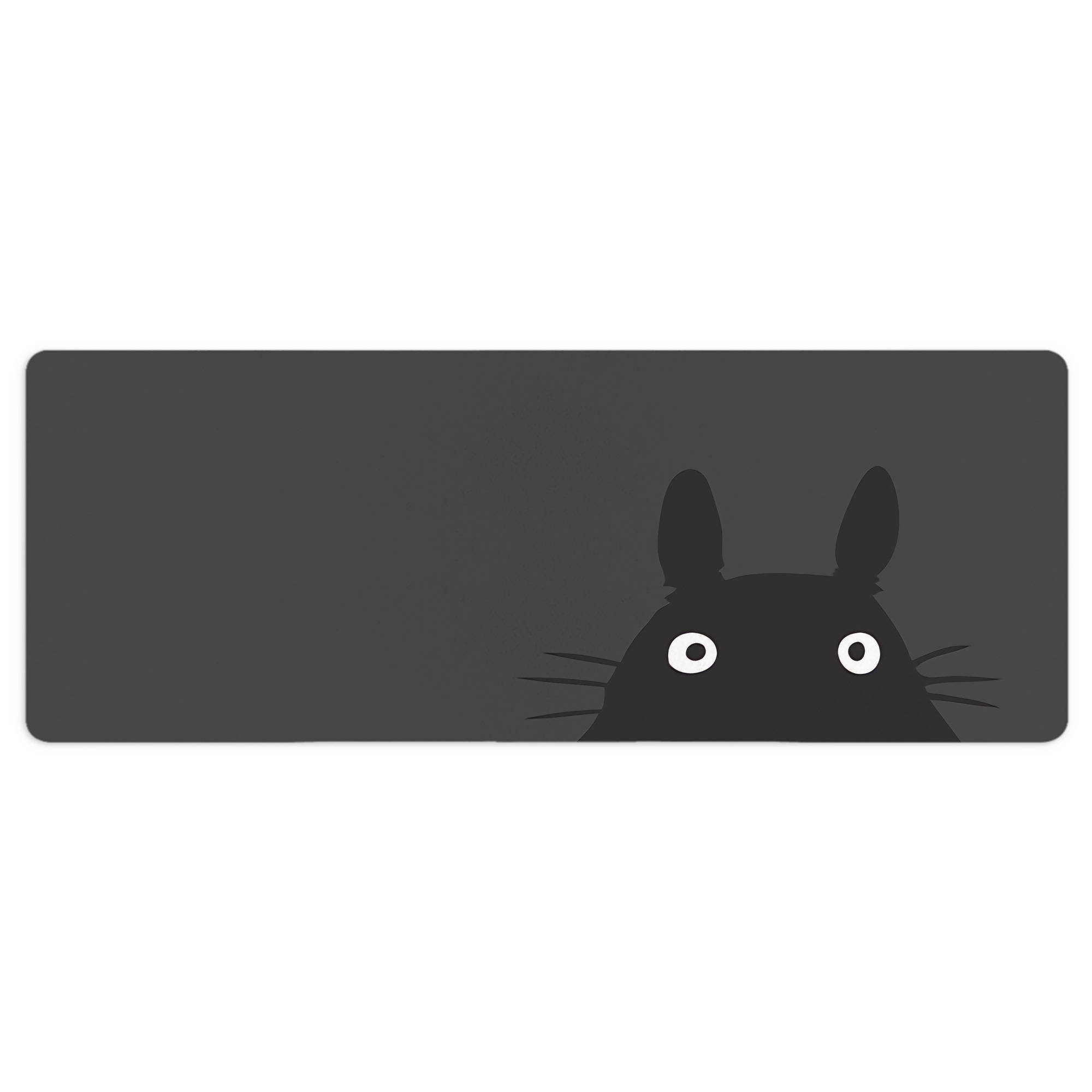 （画像用） となりのトトロ 草壁メイ 草壁サツキ My Neighbor Totoro Satsuki Kusakabe Mei Kusakabe ステッチ加工 大判デスクマット／滑り止めマウスパッド