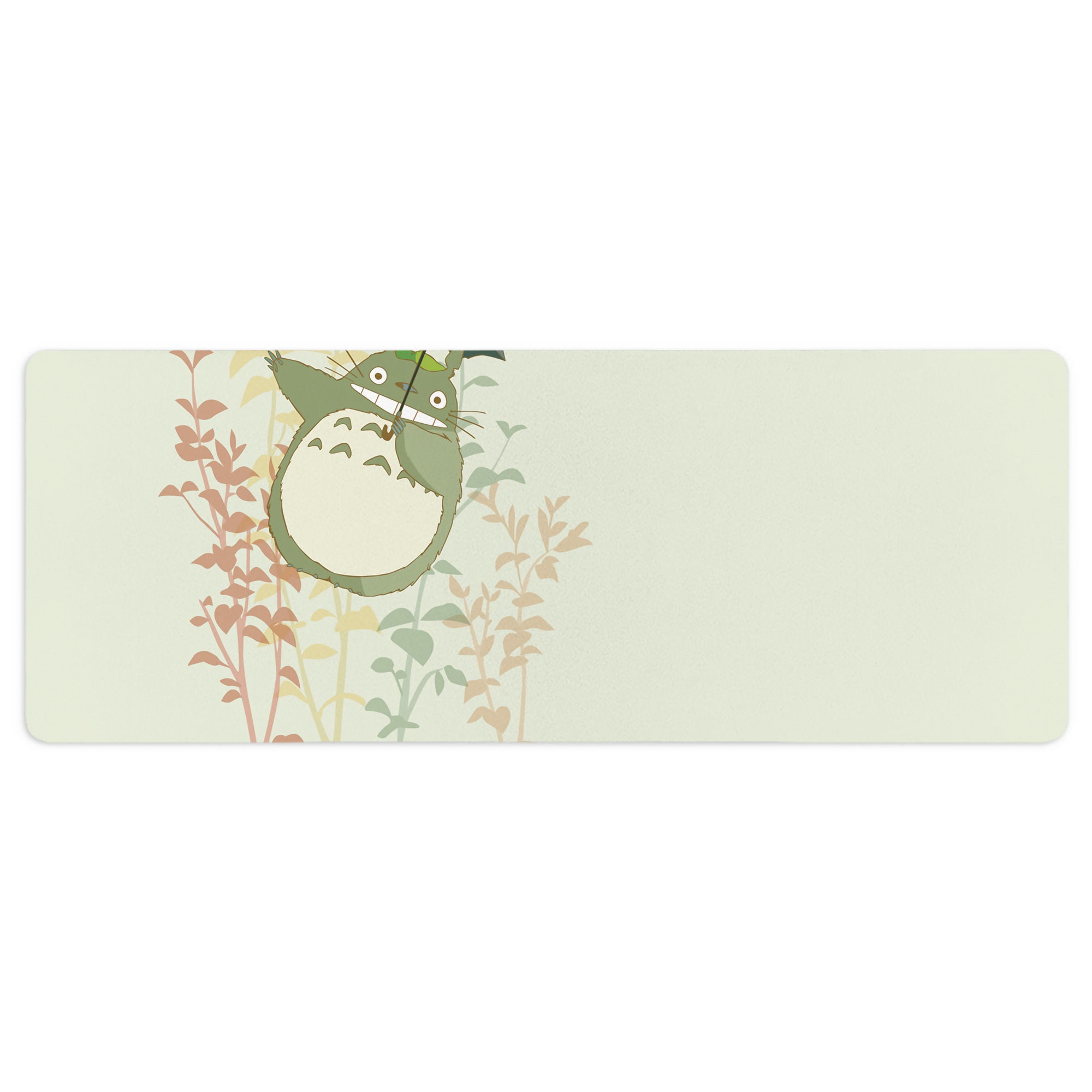 （画像用） となりのトトロ 草壁メイ 草壁サツキ My Neighbor Totoro Satsuki Kusakabe Mei Kusakabe ステッチ加工 大判デスクマット／滑り止めマウスパッド