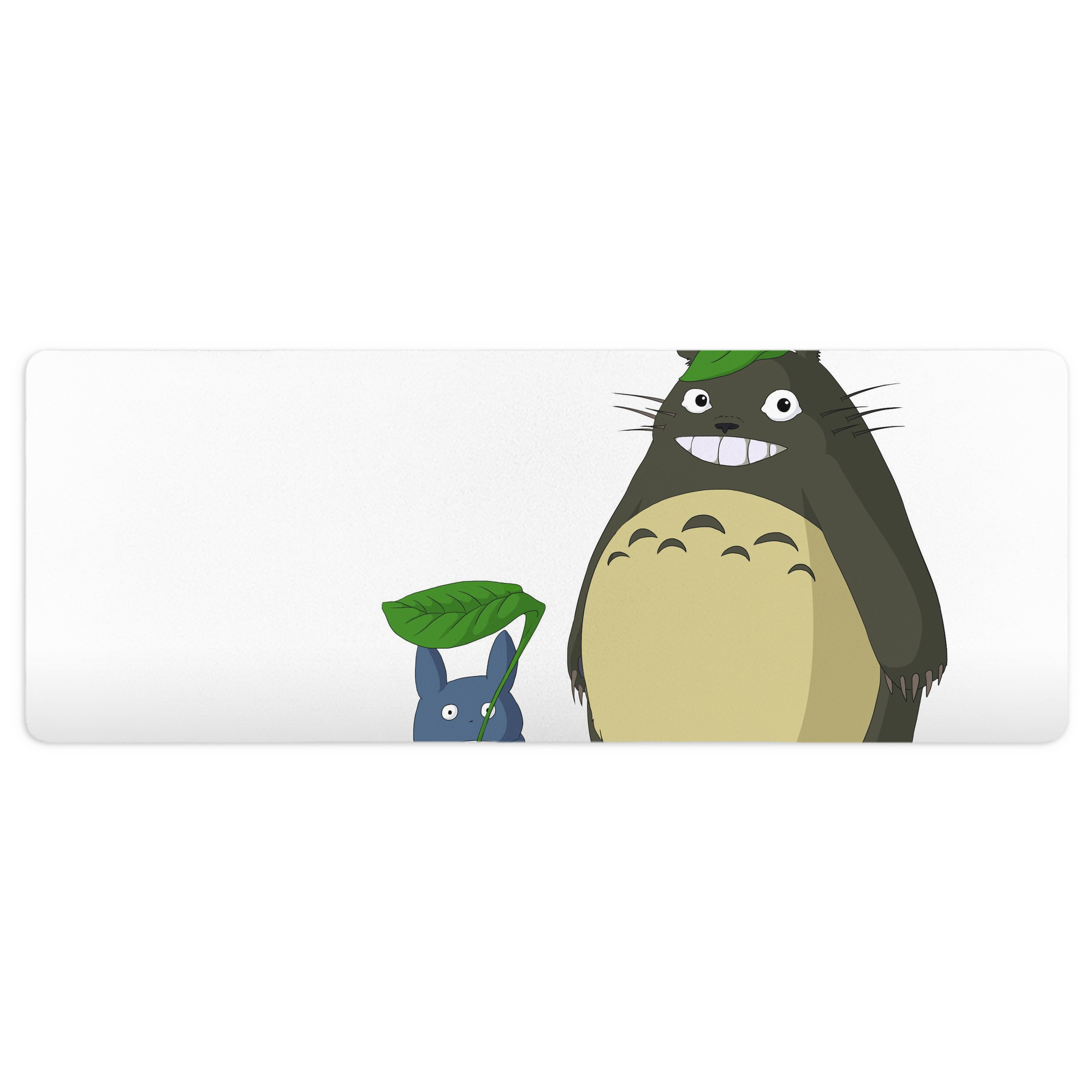 （画像用） となりのトトロ 草壁メイ 草壁サツキ My Neighbor Totoro Satsuki Kusakabe Mei Kusakabe ステッチ加工 大判デスクマット／滑り止めマウスパッド
