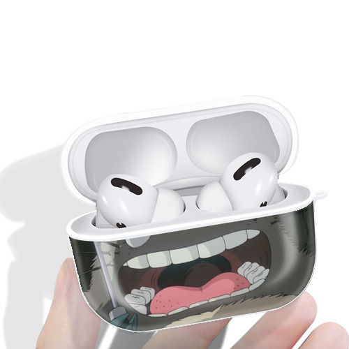 となりのトトロ 草壁メイ 草壁サツキ My Neighbor Totoro Satsuki Kusakabe Mei Kusakabe 【AirPods Pro用】ハードシェル保護ケース 耐衝撃・防指紋・カラビナ付き商品仕様