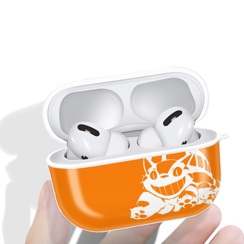 となりのトトロ 草壁メイ 草壁サツキ My Neighbor Totoro Satsuki Kusakabe Mei Kusakabe 【AirPods Pro用】ハードシェル保護ケース 耐衝撃・防指紋・カラビナ付き商品仕様