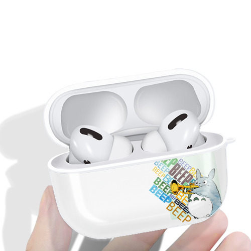 となりのトトロ 草壁メイ 草壁サツキ My Neighbor Totoro Satsuki Kusakabe Mei Kusakabe 【AirPods Pro用】ハードシェル保護ケース 耐衝撃・防指紋・カラビナ付き商品仕様
