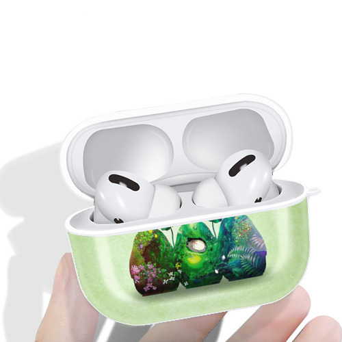 となりのトトロ 草壁メイ 草壁サツキ My Neighbor Totoro Satsuki Kusakabe Mei Kusakabe 【AirPods Pro用】ハードシェル保護ケース 耐衝撃・防指紋・カラビナ付き商品仕様