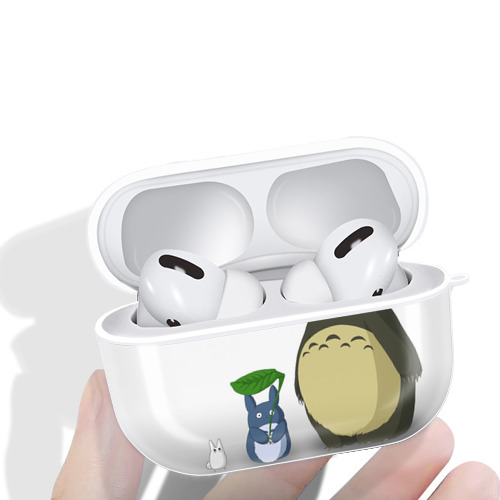 となりのトトロ 草壁メイ 草壁サツキ My Neighbor Totoro Satsuki Kusakabe Mei Kusakabe 【AirPods Pro用】ハードシェル保護ケース 耐衝撃・防指紋・カラビナ付き商品仕様
