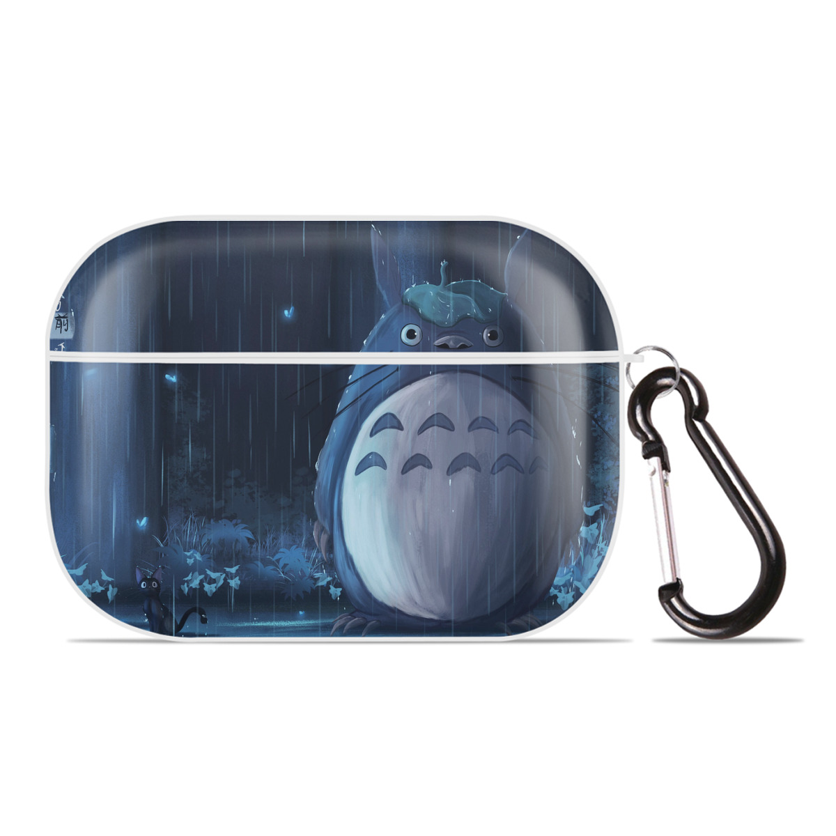 （画像用） となりのトトロ 草壁メイ 草壁サツキ My Neighbor Totoro Satsuki Kusakabe Mei Kusakabe 【AirPods Pro用】ハードシェル保護ケース 耐衝撃・防指紋・カラビナ付き商品仕様