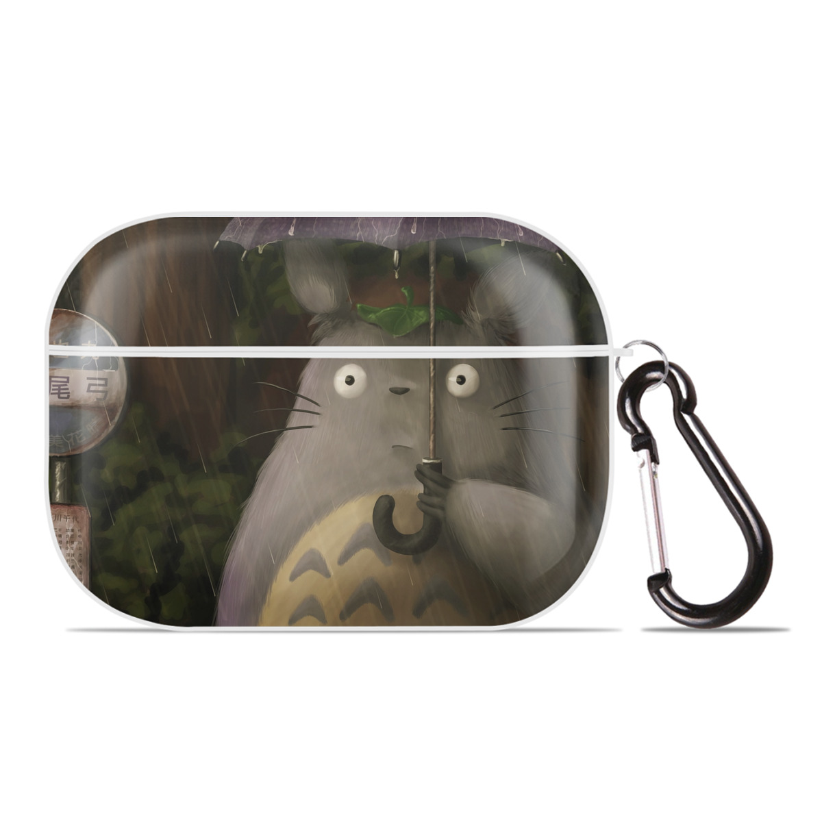 （画像用） となりのトトロ 草壁メイ 草壁サツキ My Neighbor Totoro Satsuki Kusakabe Mei Kusakabe 【AirPods Pro用】ハードシェル保護ケース 耐衝撃・防指紋・カラビナ付き商品仕様