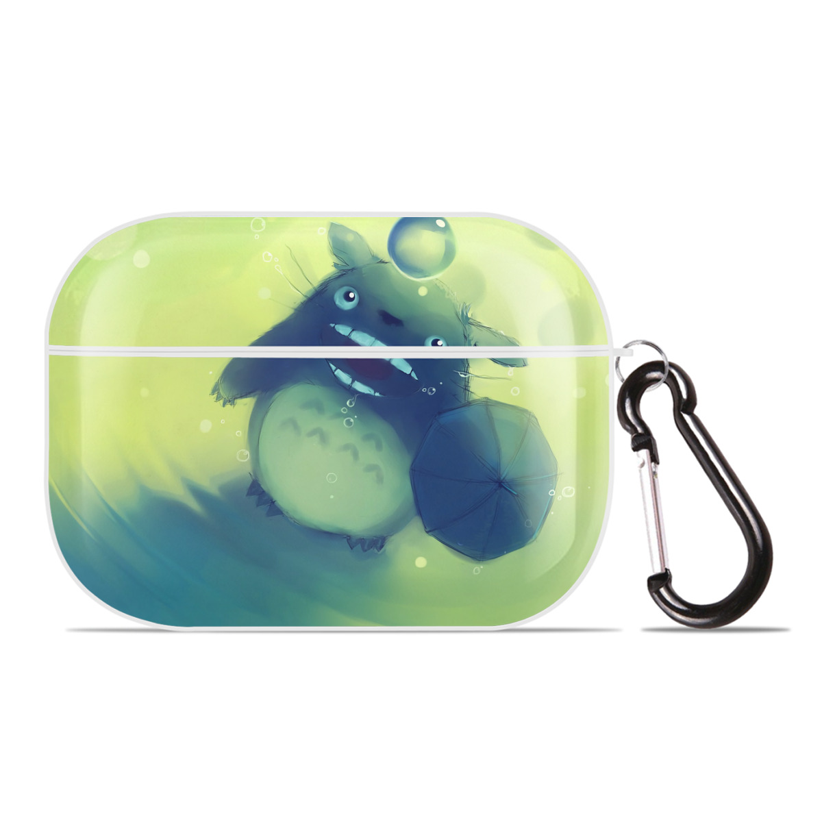（画像用） となりのトトロ 草壁メイ 草壁サツキ My Neighbor Totoro Satsuki Kusakabe Mei Kusakabe 【AirPods Pro用】ハードシェル保護ケース 耐衝撃・防指紋・カラビナ付き商品仕様