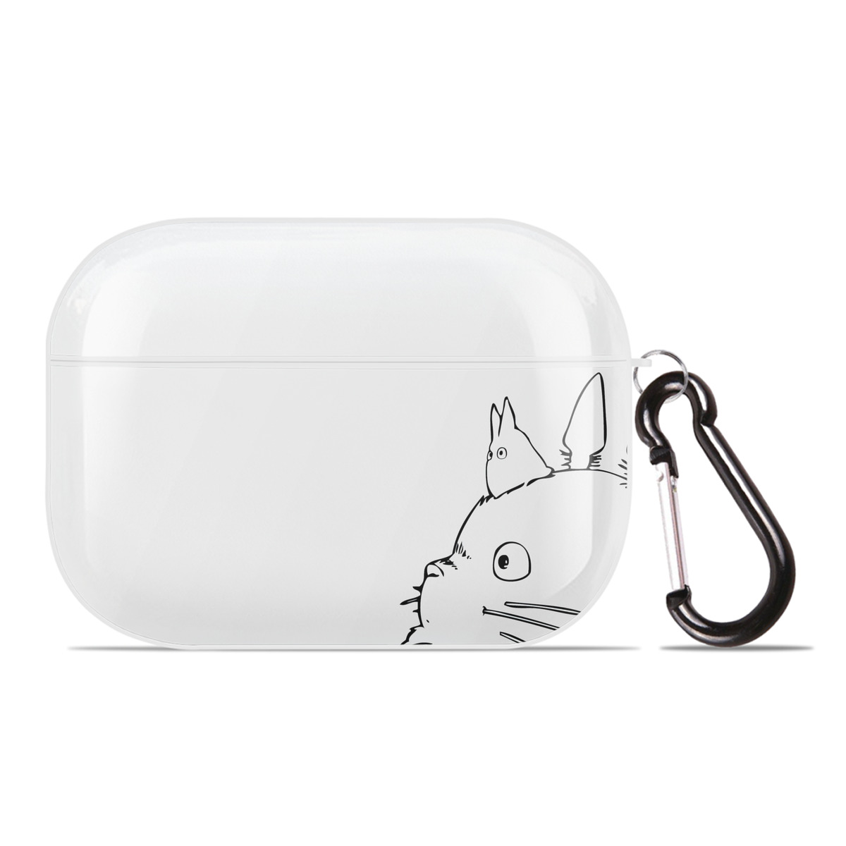 （画像用） となりのトトロ 草壁メイ 草壁サツキ My Neighbor Totoro Satsuki Kusakabe Mei Kusakabe 【AirPods Pro用】ハードシェル保護ケース 耐衝撃・防指紋・カラビナ付き商品仕様