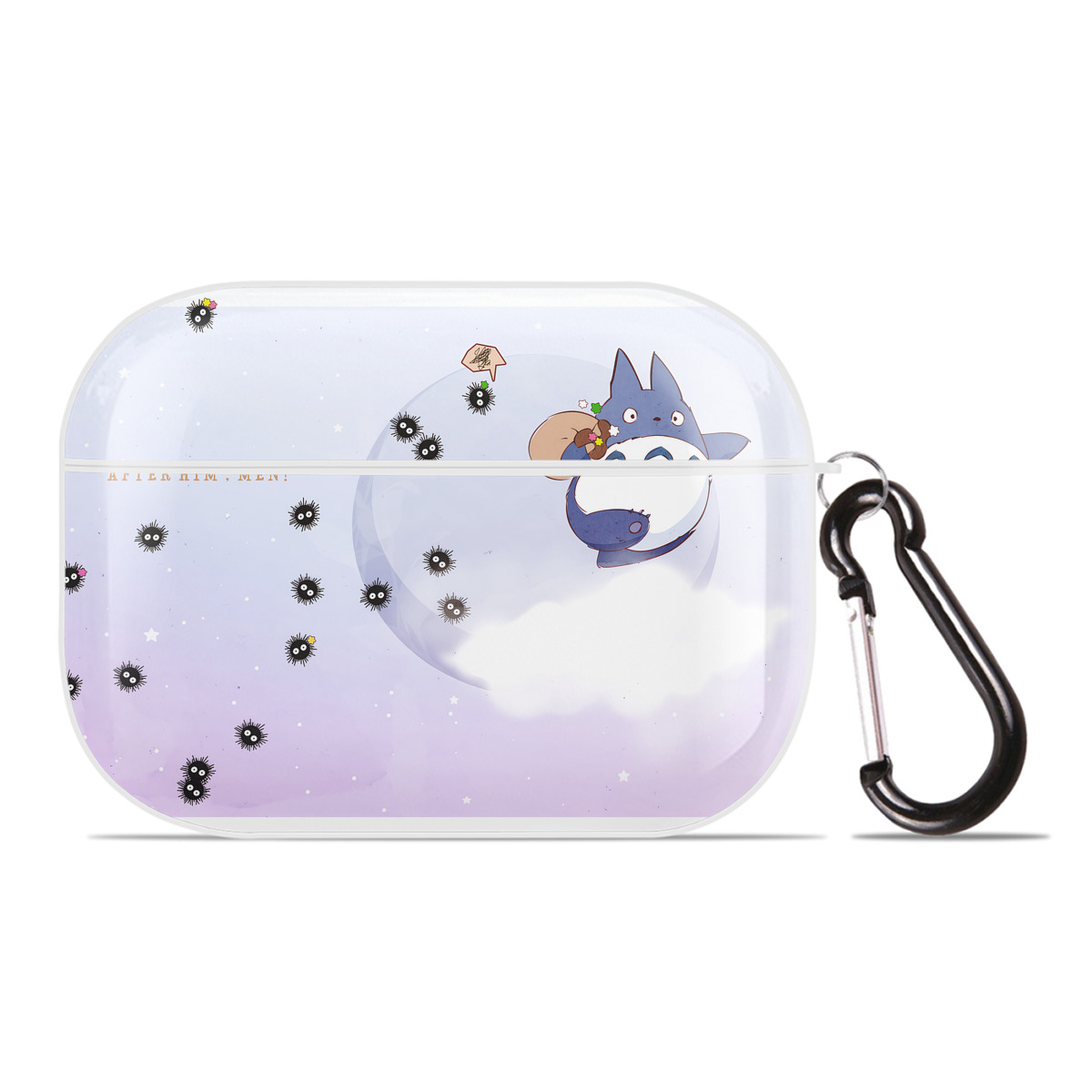 （画像用） となりのトトロ 草壁メイ 草壁サツキ My Neighbor Totoro Satsuki Kusakabe Mei Kusakabe 【AirPods Pro用】ハードシェル保護ケース 耐衝撃・防指紋・カラビナ付き商品仕様