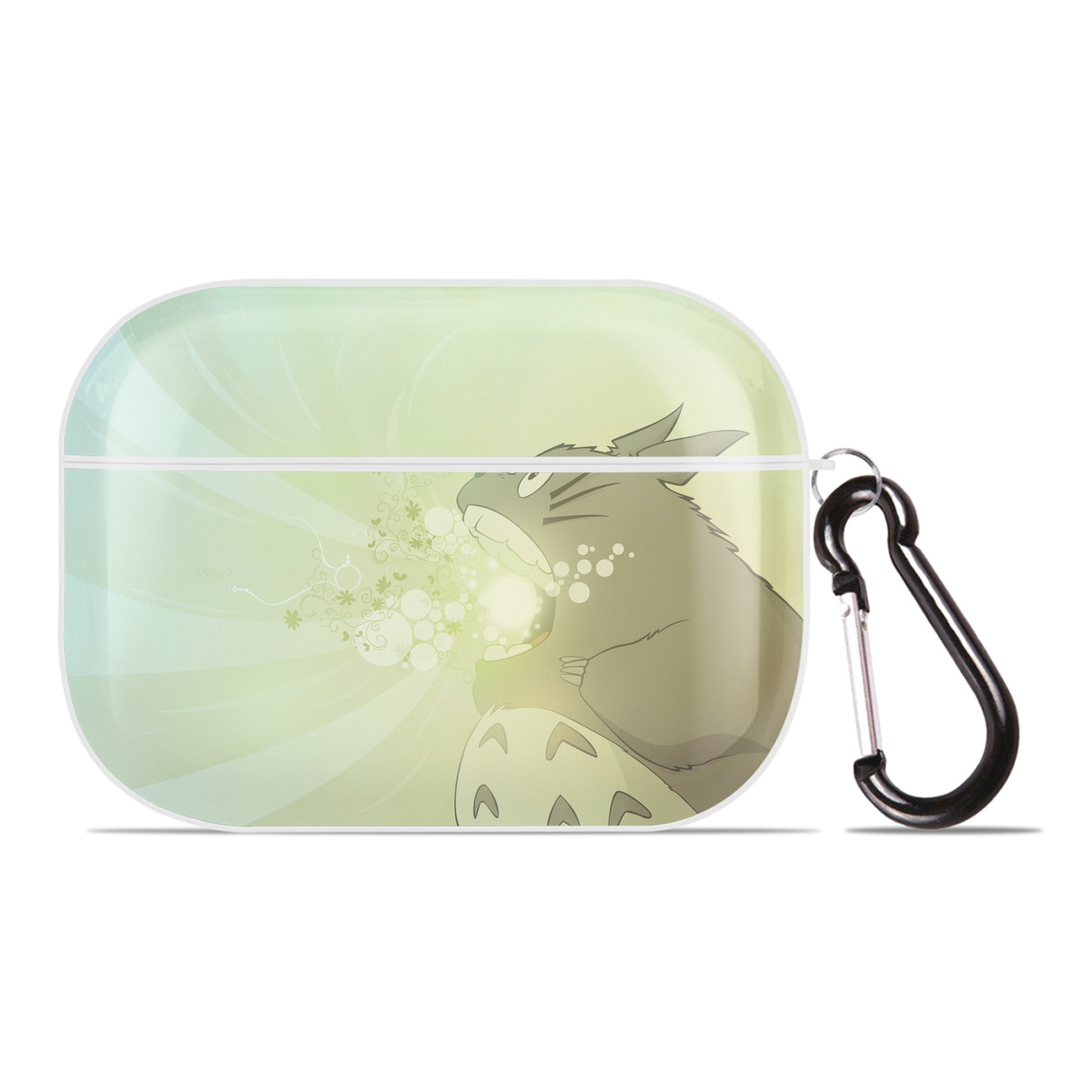 （画像用） となりのトトロ 草壁メイ 草壁サツキ My Neighbor Totoro Satsuki Kusakabe Mei Kusakabe 【AirPods Pro用】ハードシェル保護ケース 耐衝撃・防指紋・カラビナ付き商品仕様