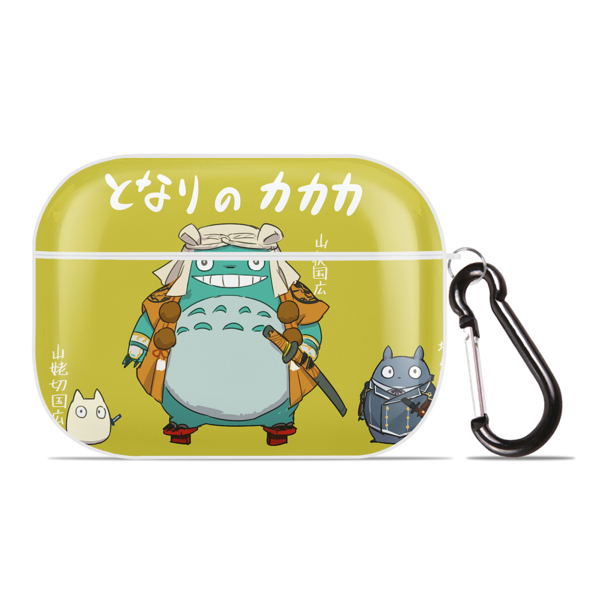 （画像用） となりのトトロ 草壁メイ 草壁サツキ My Neighbor Totoro Satsuki Kusakabe Mei Kusakabe 【AirPods Pro用】ハードシェル保護ケース 耐衝撃・防指紋・カラビナ付き商品仕様
