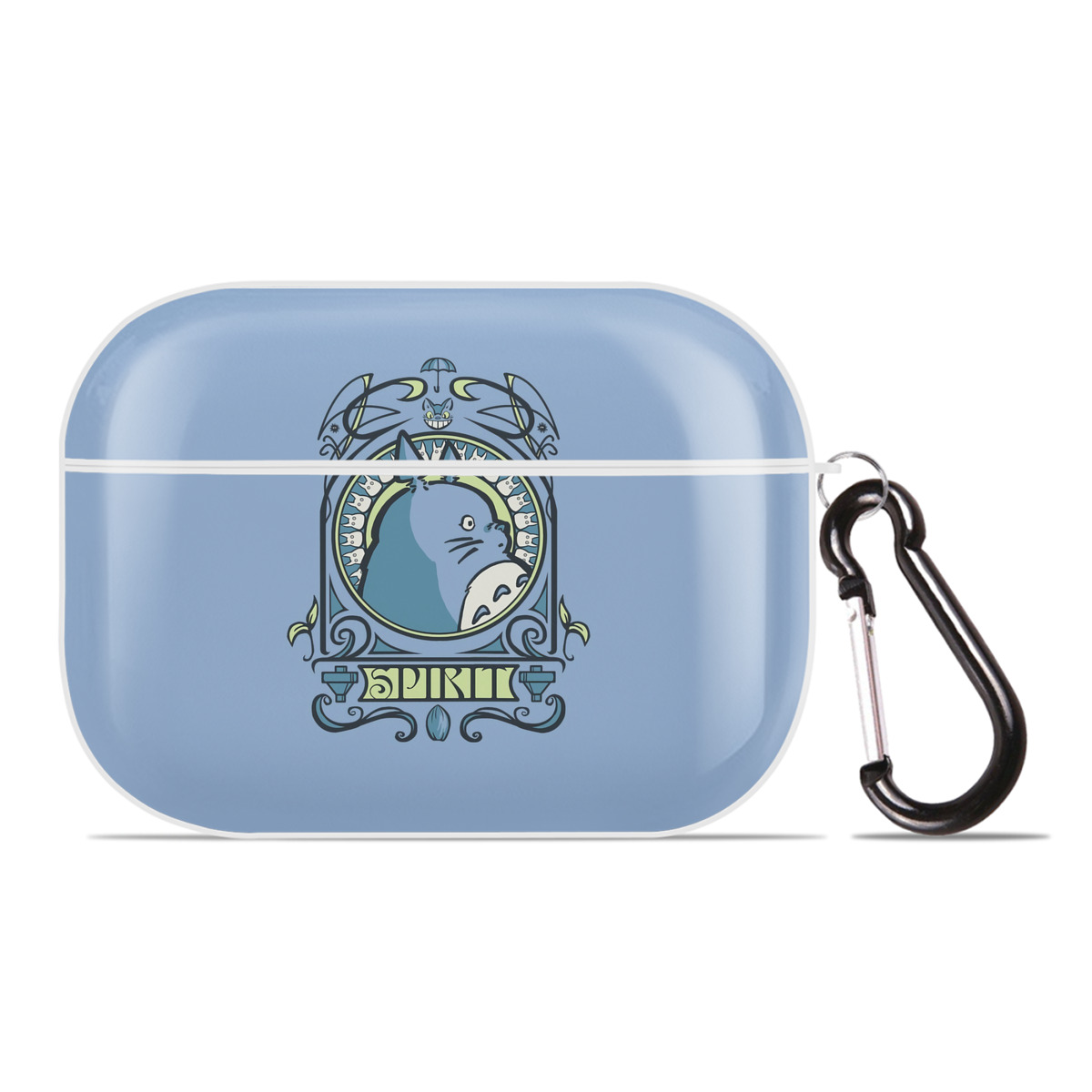 （画像用） となりのトトロ 草壁メイ 草壁サツキ My Neighbor Totoro Satsuki Kusakabe Mei Kusakabe 【AirPods Pro用】ハードシェル保護ケース 耐衝撃・防指紋・カラビナ付き商品仕様
