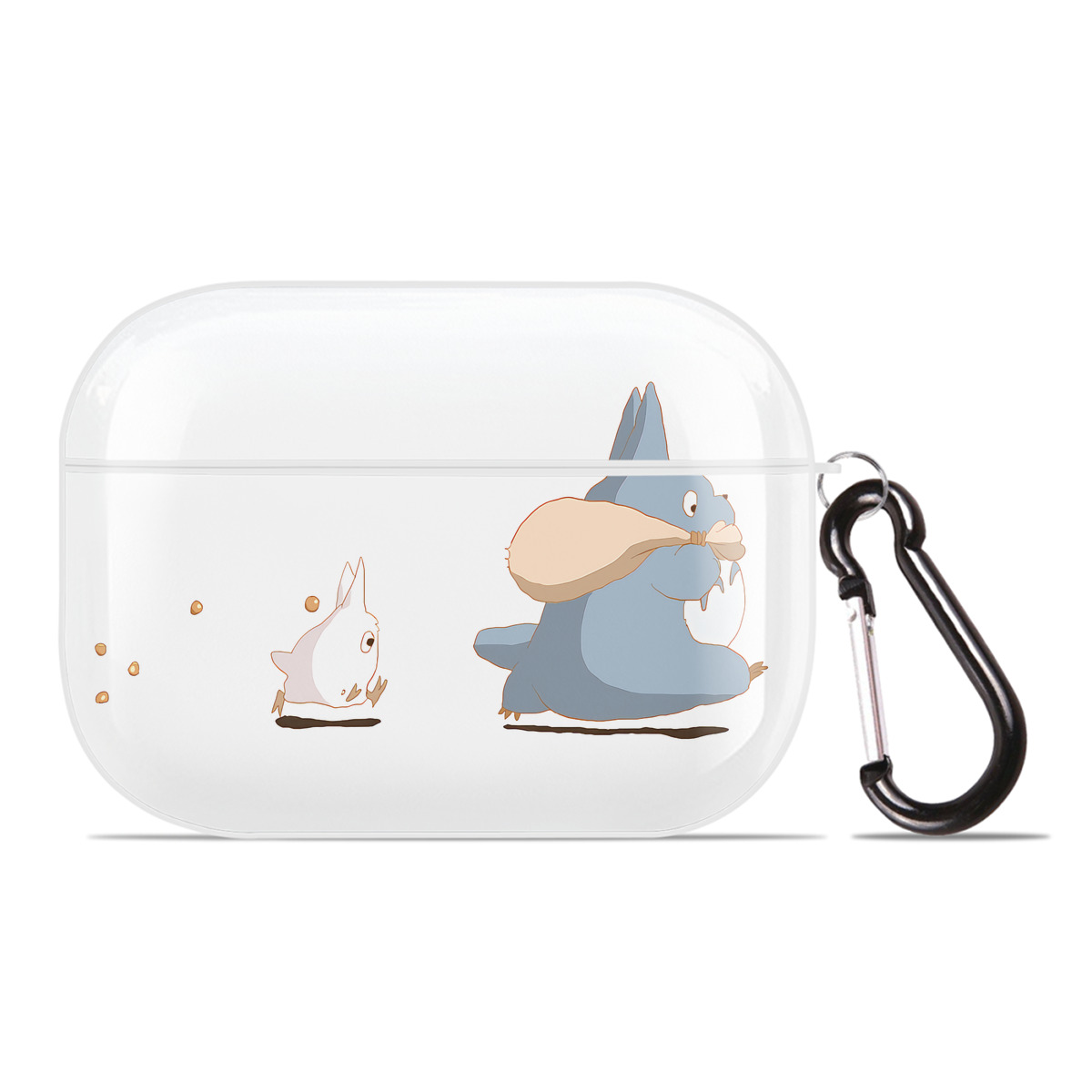 （画像用） となりのトトロ 草壁メイ 草壁サツキ My Neighbor Totoro Satsuki Kusakabe Mei Kusakabe 【AirPods Pro用】ハードシェル保護ケース 耐衝撃・防指紋・カラビナ付き商品仕様