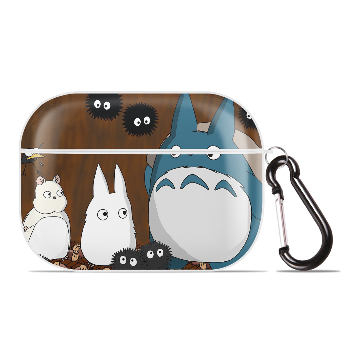 （画像用） となりのトトロ 草壁メイ 草壁サツキ My Neighbor Totoro Satsuki Kusakabe Mei Kusakabe 【AirPods Pro用】ハードシェル保護ケース 耐衝撃・防指紋・カラビナ付き商品仕様