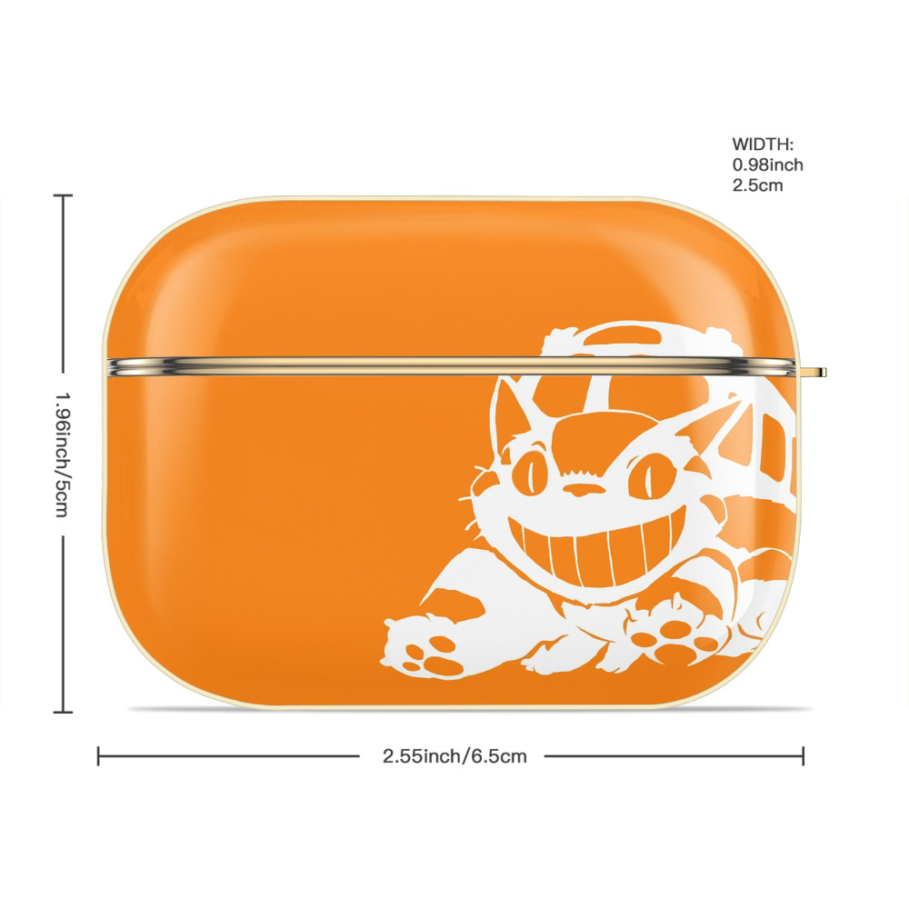 となりのトトロ 草壁メイ 草壁サツキ My Neighbor Totoro Satsuki Kusakabe Mei Kusakabe 【AirPods Pro用】ハードシェル保護ケース｜耐衝撃・防指紋・カラビナ付き商品仕様